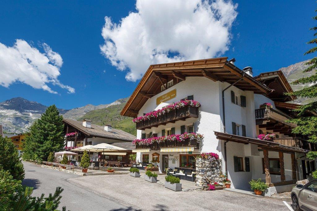 Hotel Alpenblick Pfelders Exterior foto